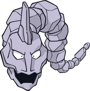 picture of the Onix character in Pokemon
